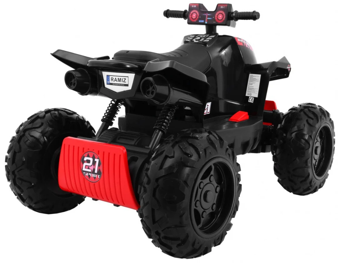 Sport Run quad 4x4 na akumulator, crni quad na akumulator_4