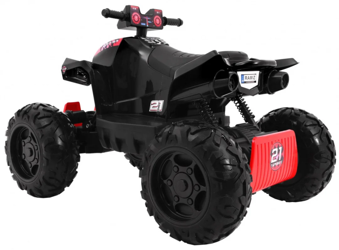 Sport Run quad 4x4 na akumulator, crni quad na akumulator_9