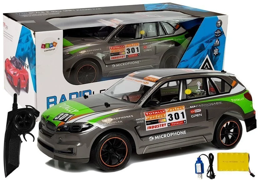 Sportski auto na daljinsko upravljanje, 1:10, sivi_1