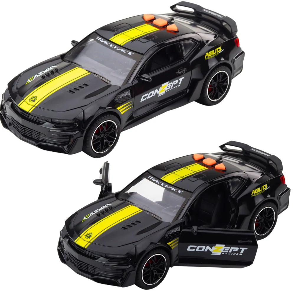 Sportski automobil Lazer, otvarajuća vrata, svjetla i zvuk, 17,5 cm_4