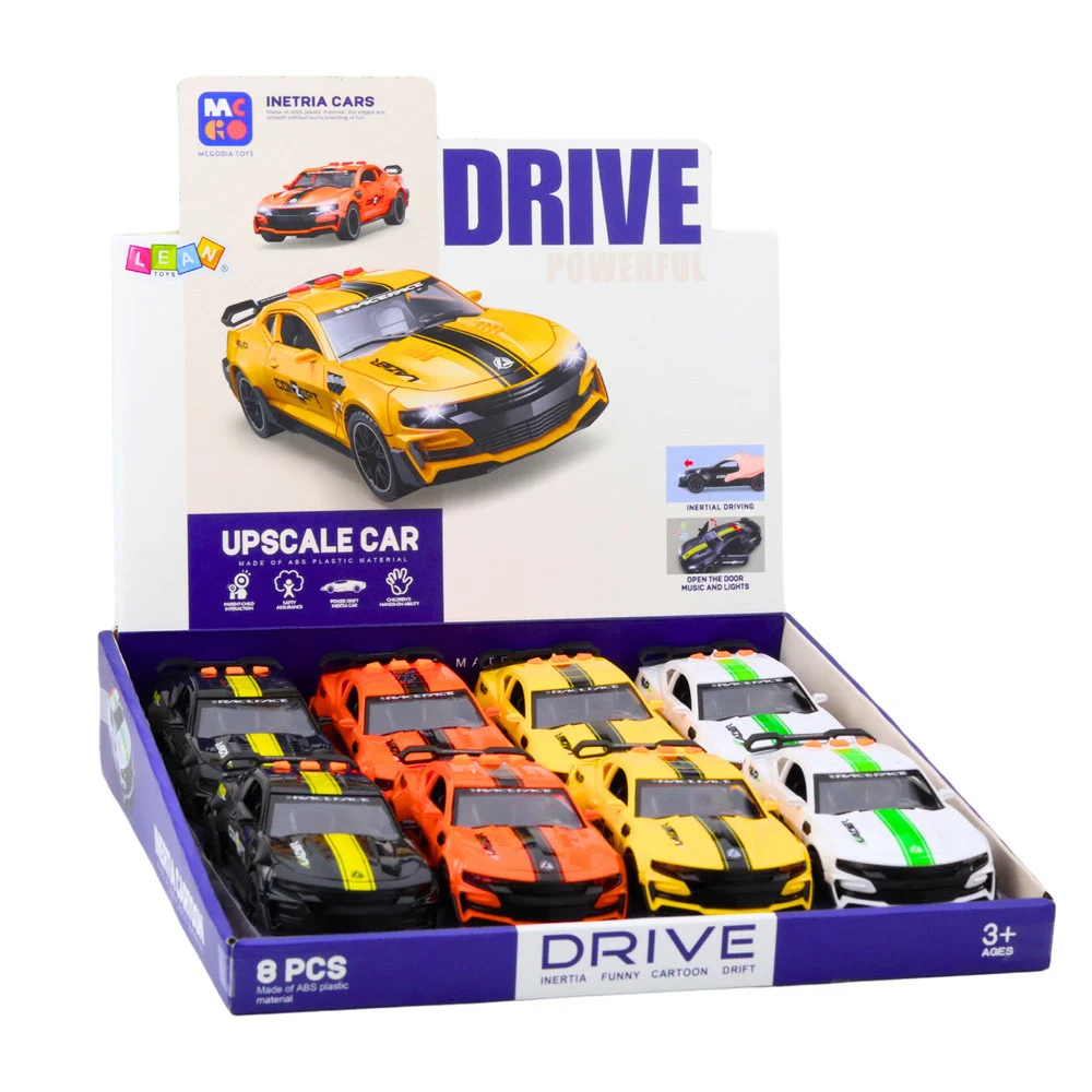Sportski automobil Lazer, otvarajuća vrata, svjetla i zvuk, 17,5 cm_6