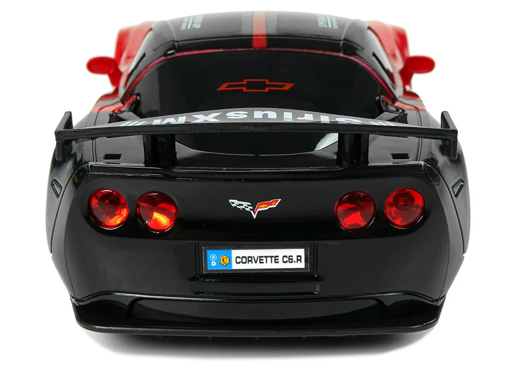 Sportski automobil na daljinsko upravljanje 1:24 Corvette C6.R Crvena 2.4 G svjetla_5