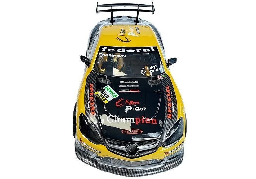 Sportski automobil na daljinsko upravljanje 2,4 GHz, žuti, 1:10_2