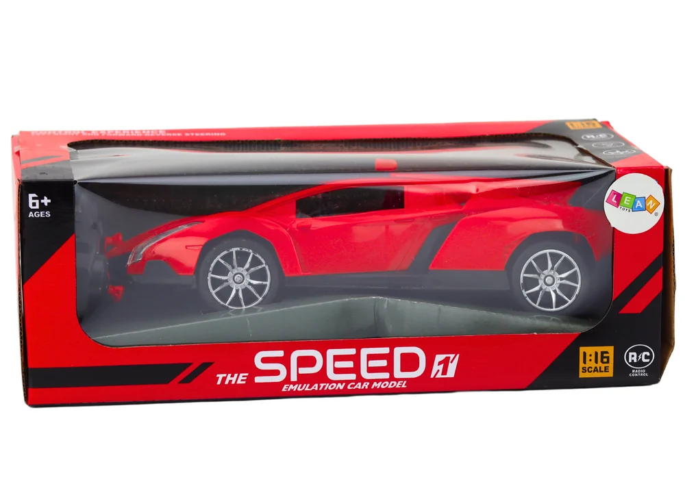 Sportski automobil na daljinsko upravljanje RC 1:16, crveni_5