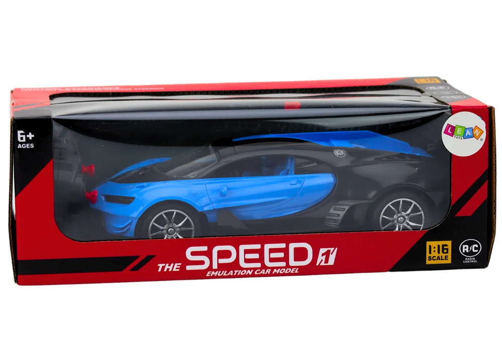 Sportski automobil na daljinsko upravljanje RC 1:16, plavi_5