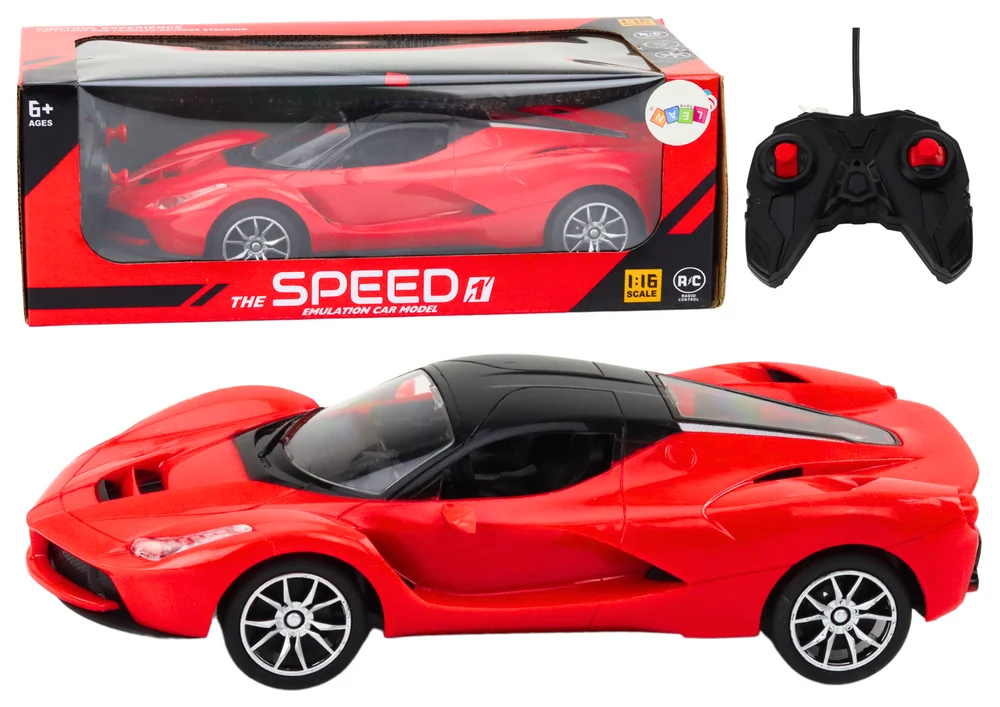 Sportski automobil na daljinsko upravljanje RC automobil 1:16 crveni_2