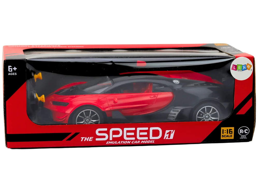 Sportski automobil na daljinsko upravljanje, crveni, 1:16 RC automobil_5