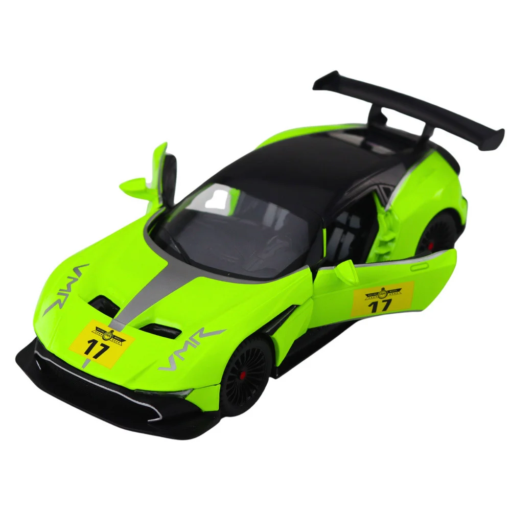 Sportski automobil sa svjetlima za povlačenje unatrag zvuči zeleno 1:22_3