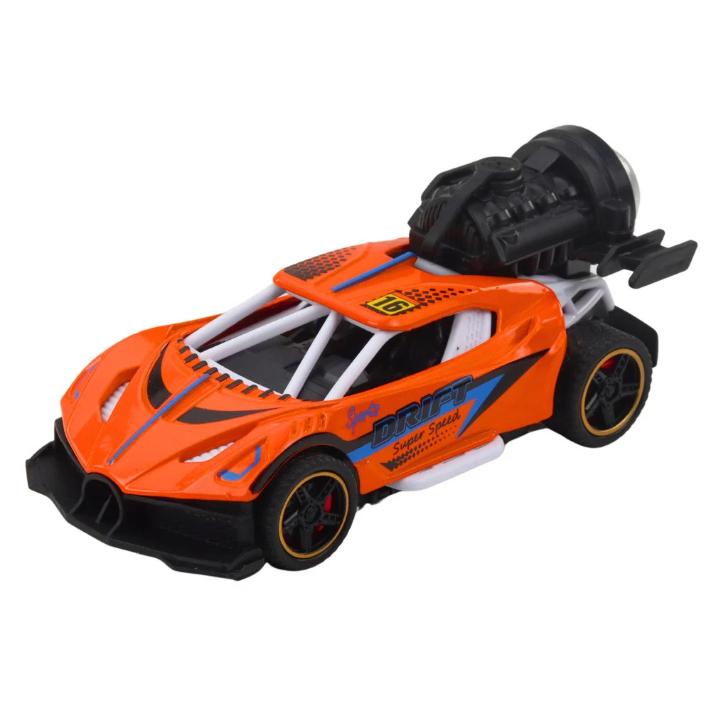 Sportski automobil, svjetla, zvukovi i efekt dima, mix boja, 13,5 × 5,5 × 6,5 cm_2