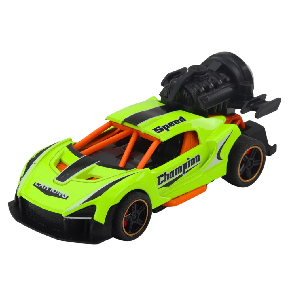 Sportski automobil, svjetla, zvukovi i efekt dima, mix boja, 13,5 × 5,5 × 6,5 cm_3