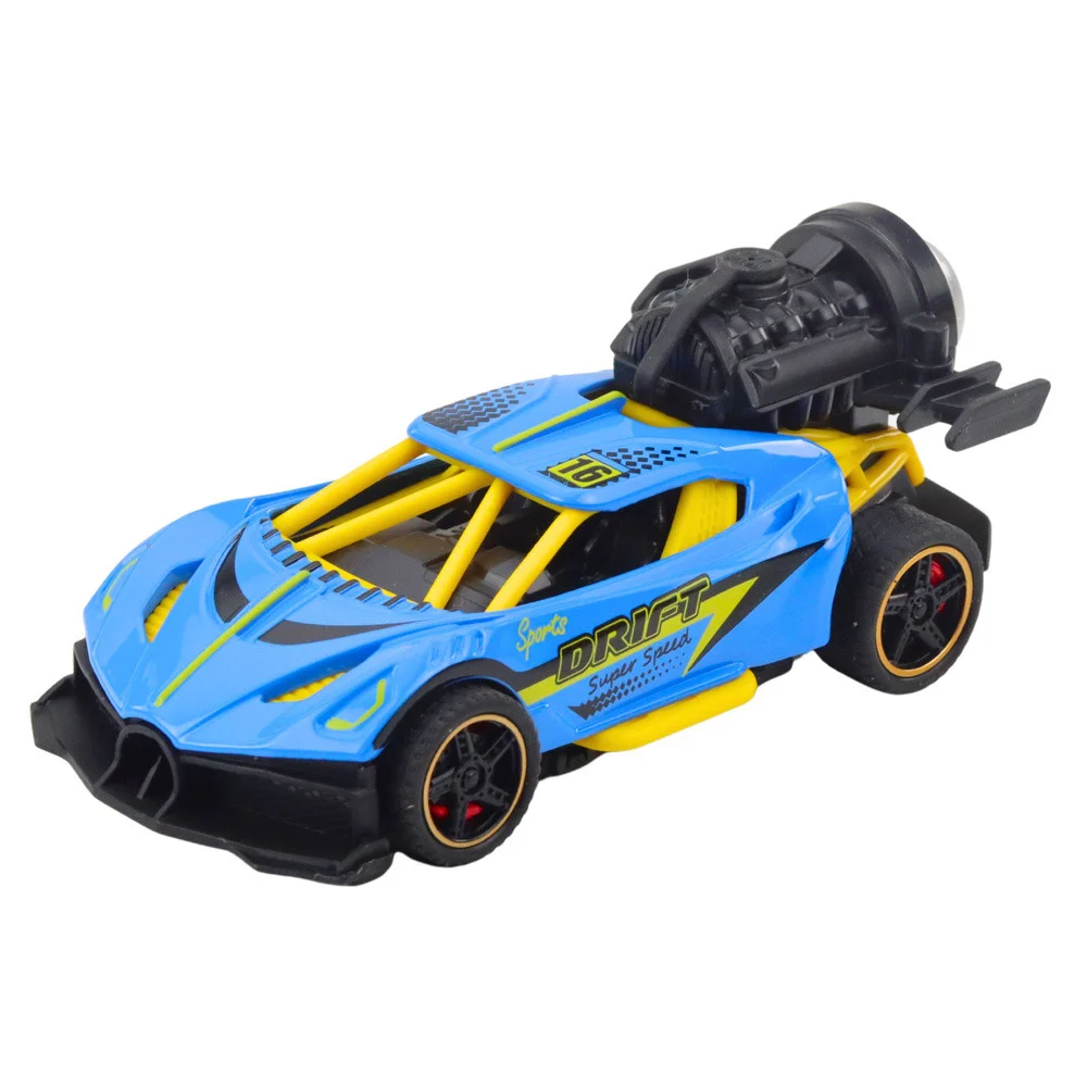 Sportski automobil, svjetla, zvukovi i efekt dima, mix boja, 13,5 × 5,5 × 6,5 cm_5