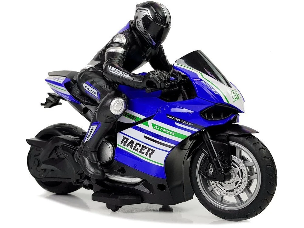 Sportski motocikl R/C 2.4G 1:10 domet 35 m, plavi_3