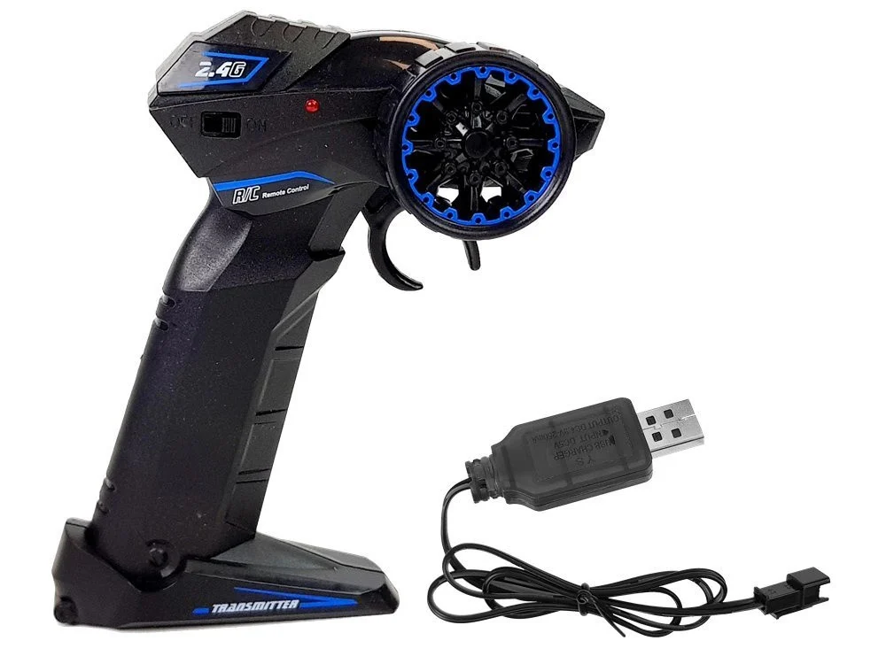 Sportski motocikl R/C 2.4G 1:10 domet 35 m, plavi_5