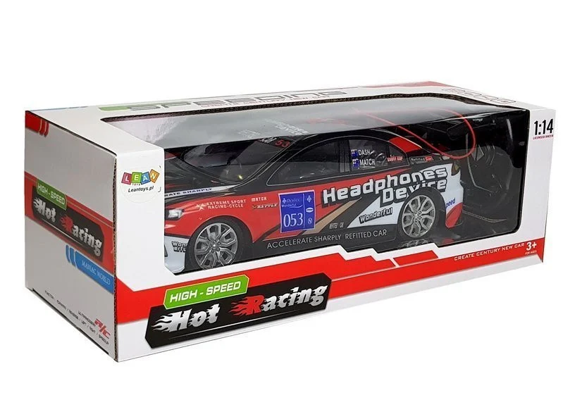 Sportski trkaći automobil na daljinsko upravljanje R/C 27Mhz crveni_6