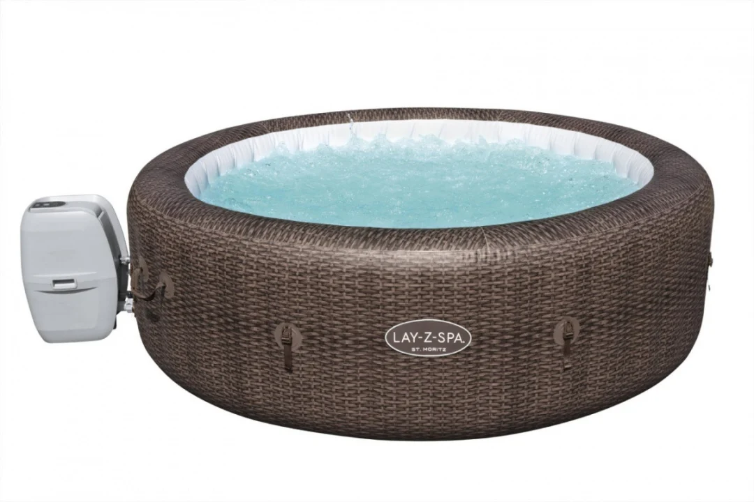 St. Moritz Lay-Z-Spa AirJet Jacuzzi BESTWAY za 7 osoba + pumpa + filter_2
