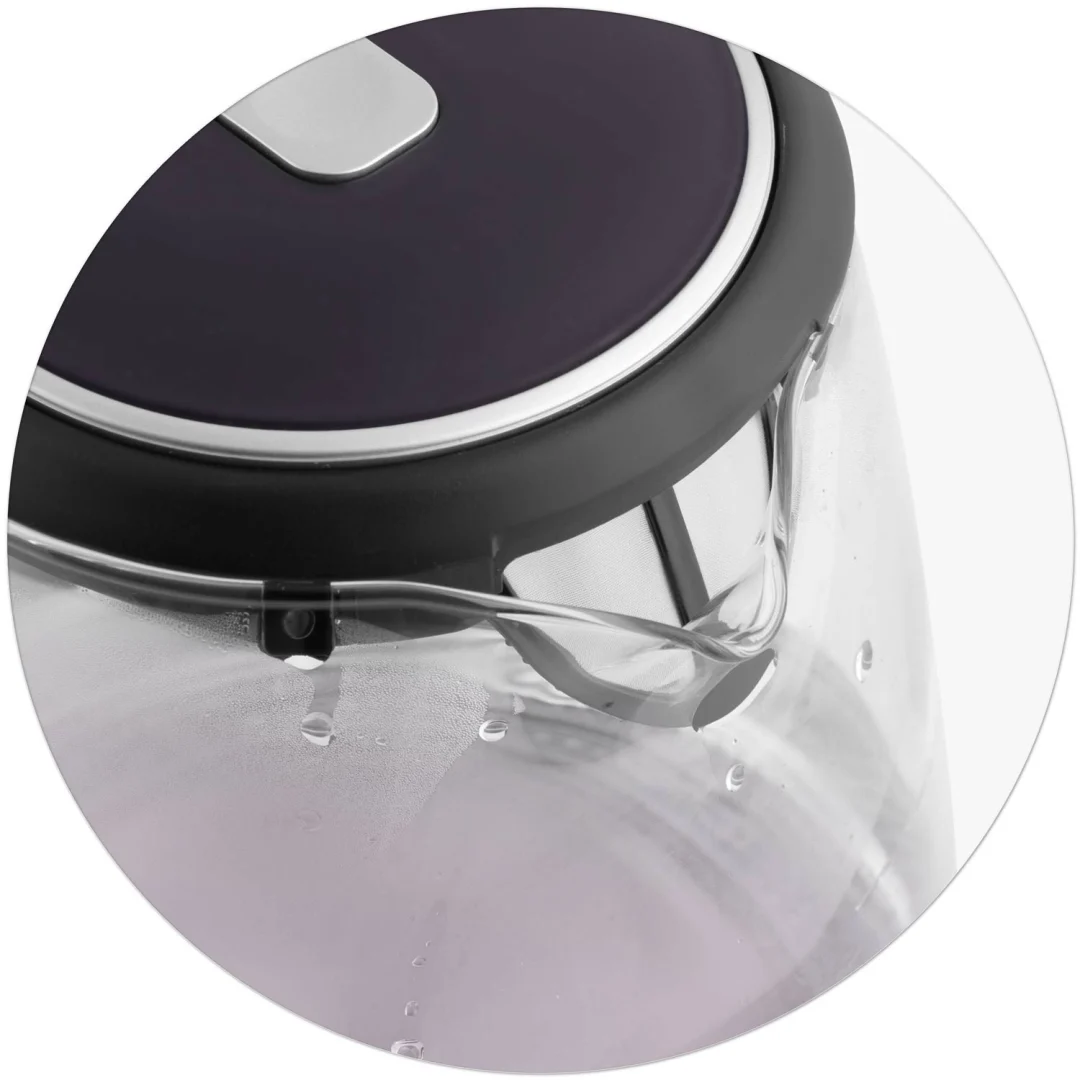 Stakleno kuhalo za vodu Berdsen BD-702, 2 l, crno_5