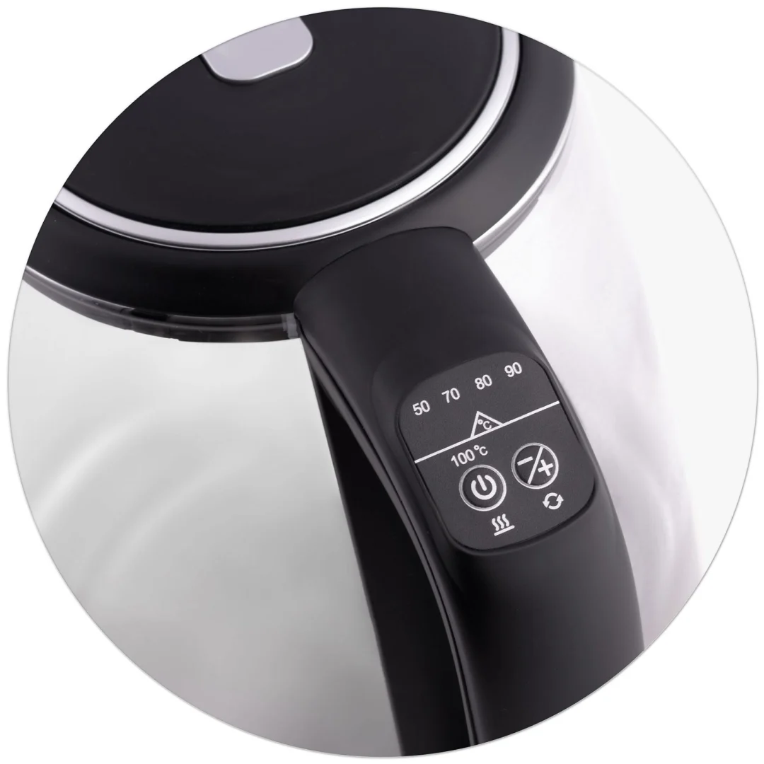 Stakleno kuhalo za vodu Berdsen BD-702, 2 l, crno_7