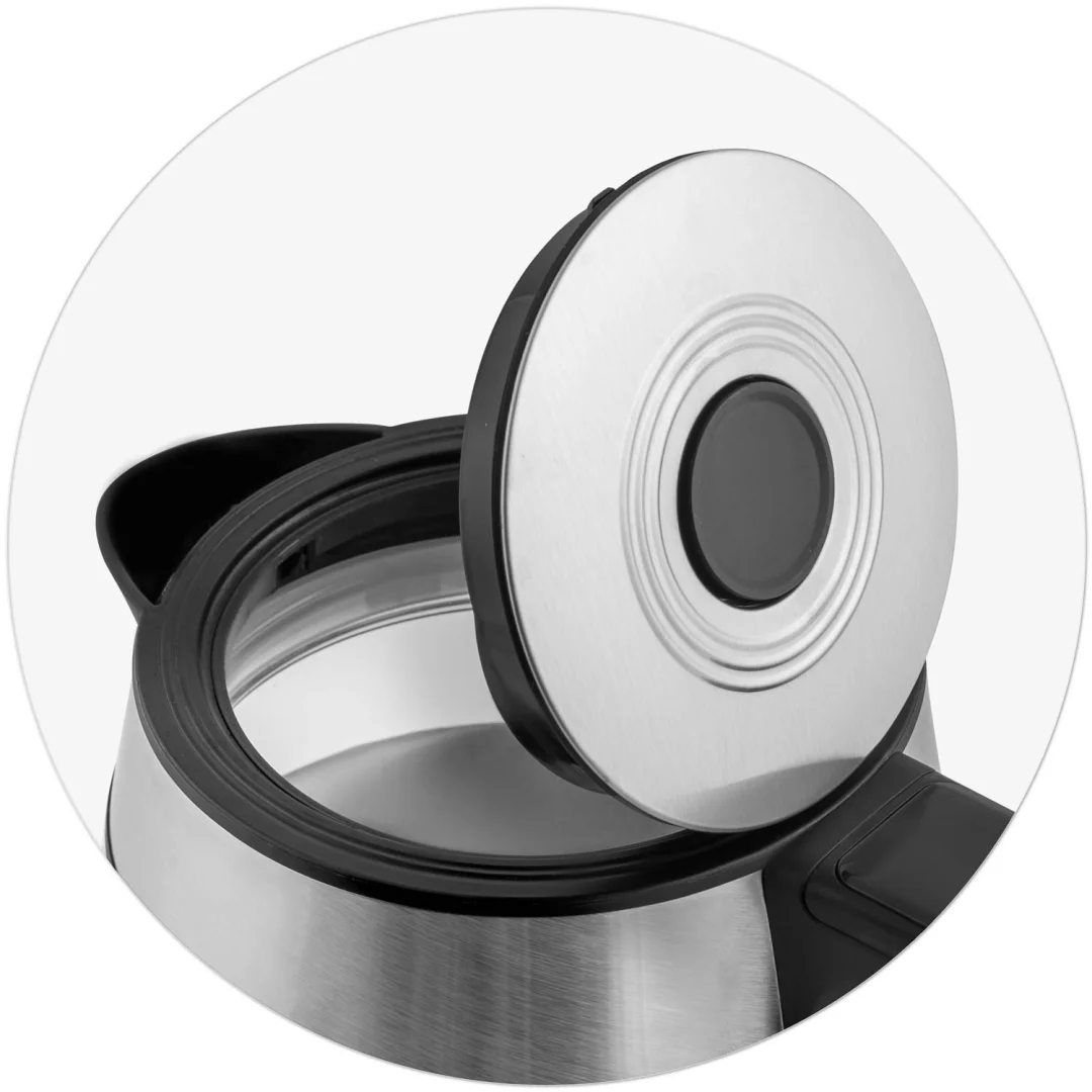 Stakleno kuhalo za vodu Berdsen BD-704, 1,7 l, crno-srebrno_6
