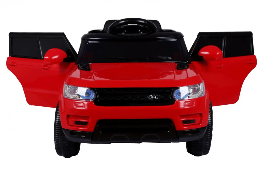Start Run Automobil na baterije Crveni SUV + Daljinski upravljač + Sigurnosne značajke, crvena_3