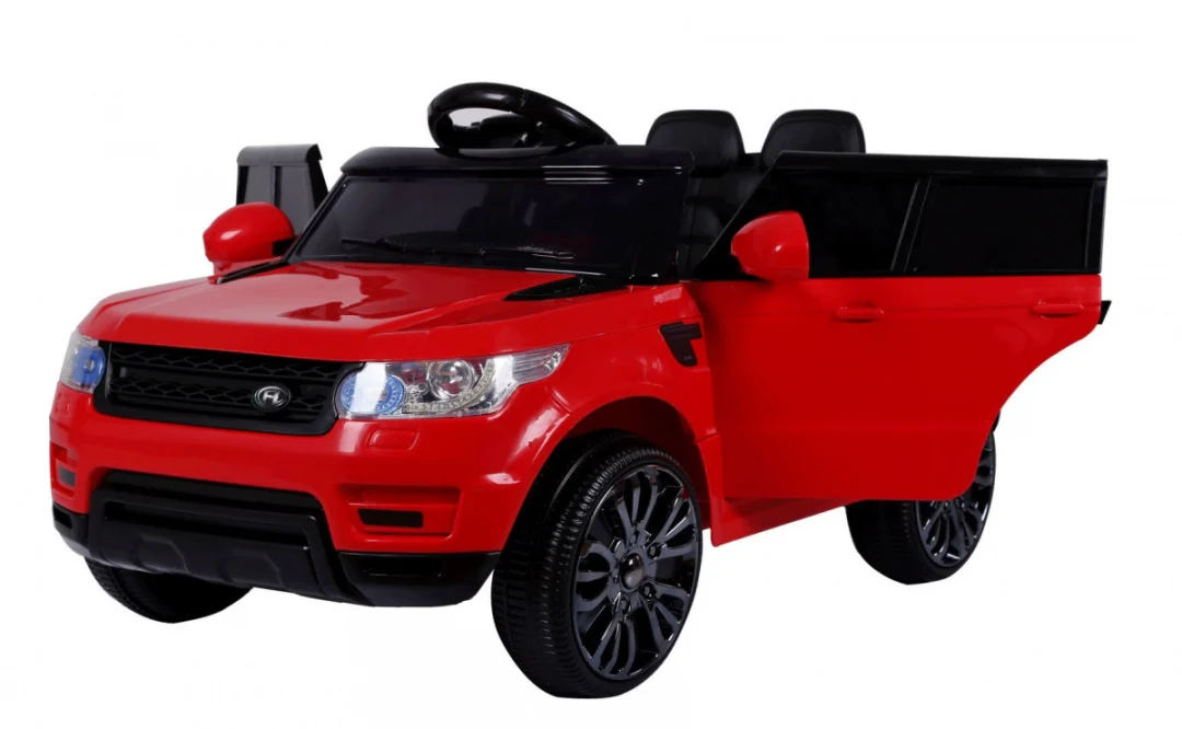 Start Run Automobil na baterije Crveni SUV + Daljinski upravljač + Sigurnosne značajke, crvena_4