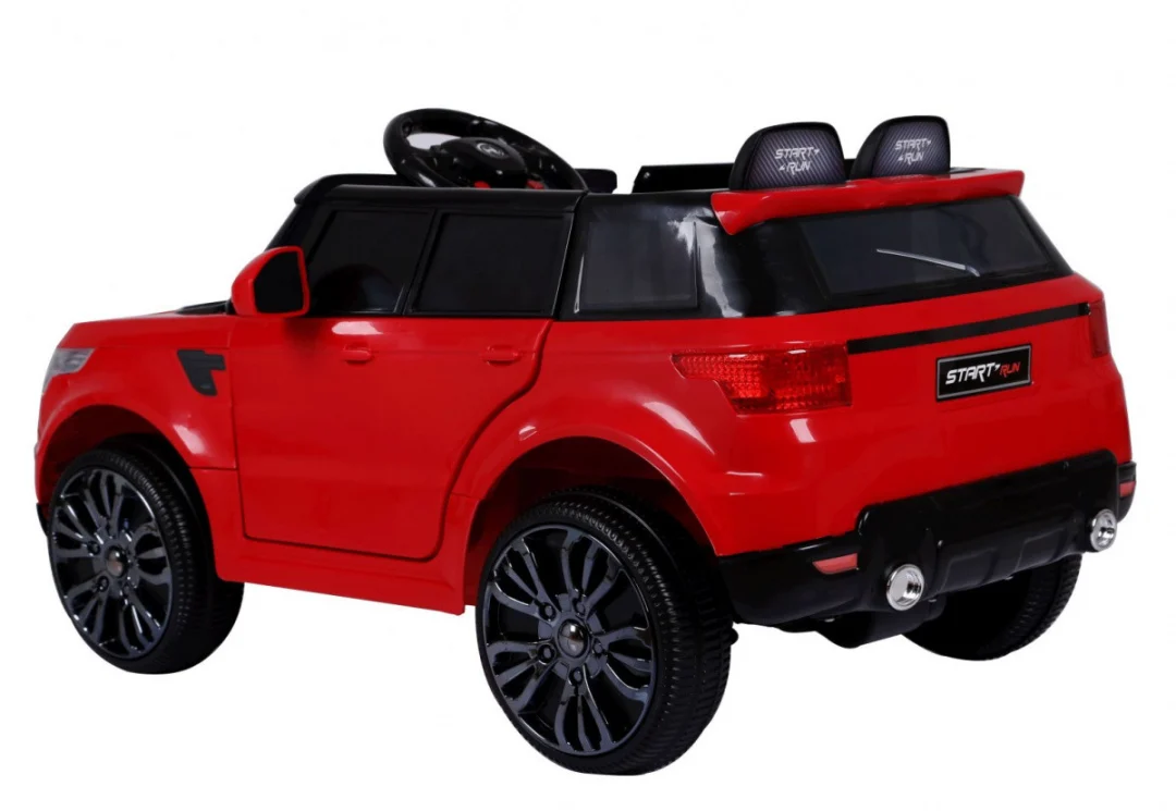 Start Run Automobil na baterije Crveni SUV + Daljinski upravljač + Sigurnosne značajke, crvena_6