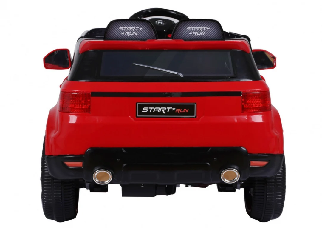 Start Run Automobil na baterije Crveni SUV + Daljinski upravljač + Sigurnosne značajke, crvena_8