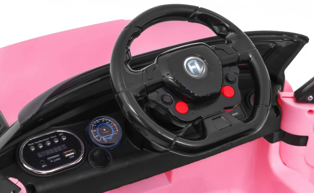 Start Run Automobil na baterije Rozi SUV + Daljinski upravljač + Sigurnosne značajke_10