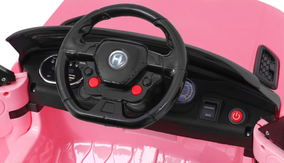 Start Run Automobil na baterije Rozi SUV + Daljinski upravljač + Sigurnosne značajke_11