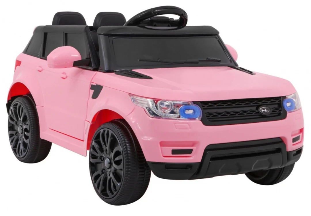 Start Run Automobil na baterije Rozi SUV + Daljinski upravljač + Sigurnosne značajke_9