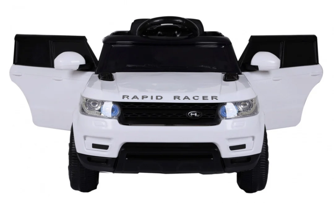 Start Run automobil na baterije, bijeli SUV + daljinski upravljač, bijela_3