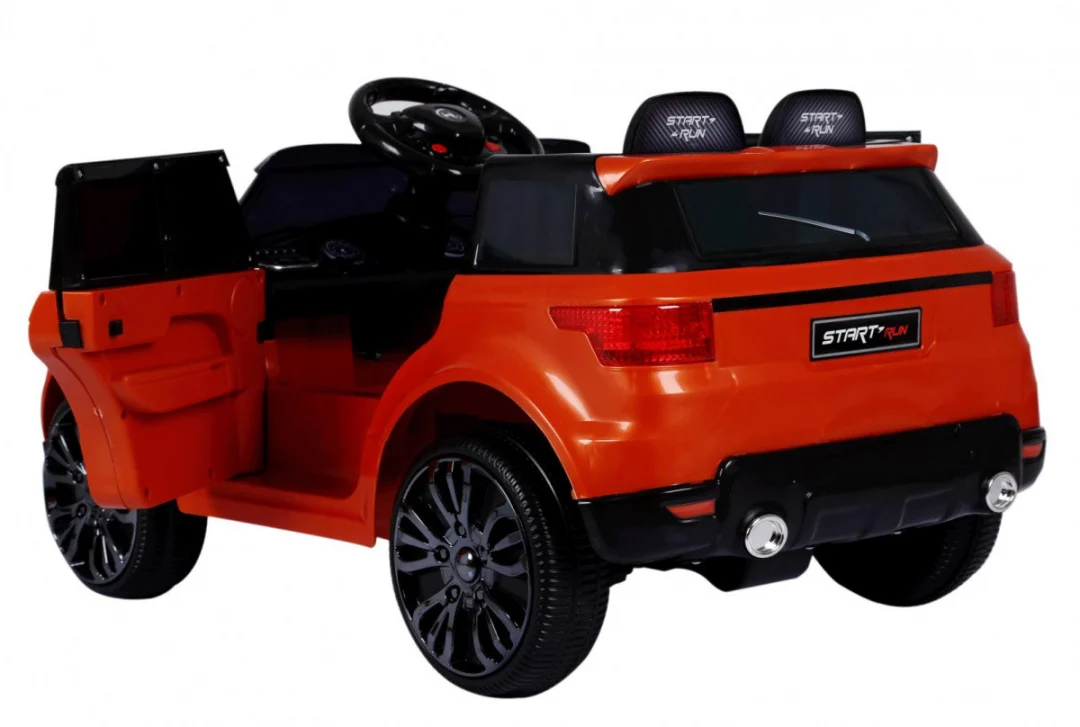Start Run automobil na baterije, narančasti SUV + daljinski upravljač_7