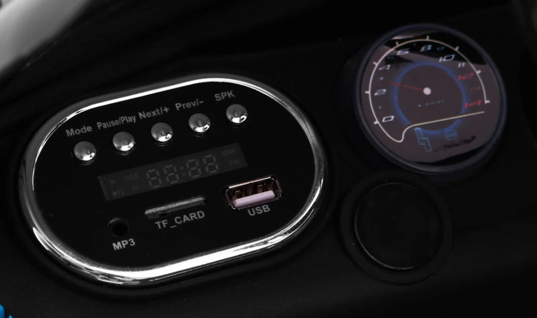 Start Run automobil na baterije, plavi SUV + daljinski upravljač + sigurnosne značajke, plava_12