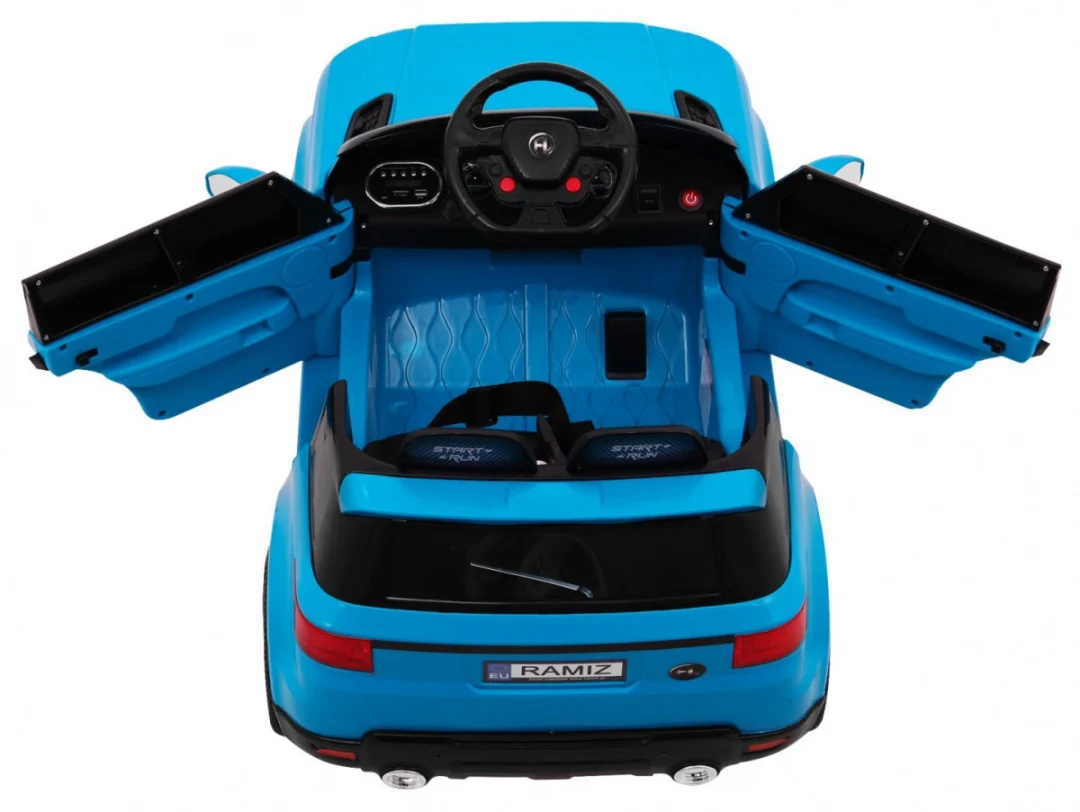 Start Run automobil na baterije, plavi SUV + daljinski upravljač + sigurnosne značajke, plava_8