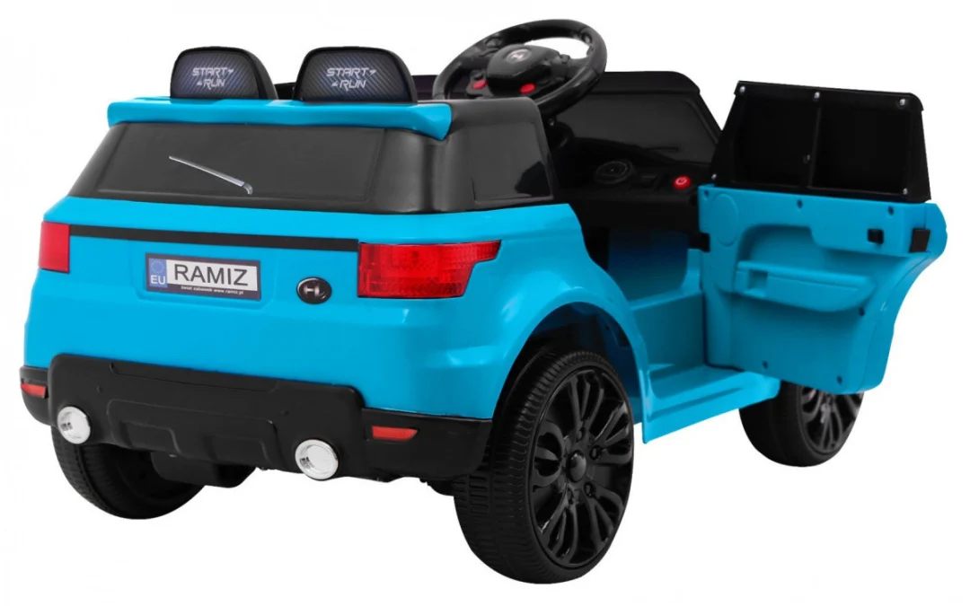 Start Run automobil na baterije, plavi SUV + daljinski upravljač + sigurnosne značajke, plava_9