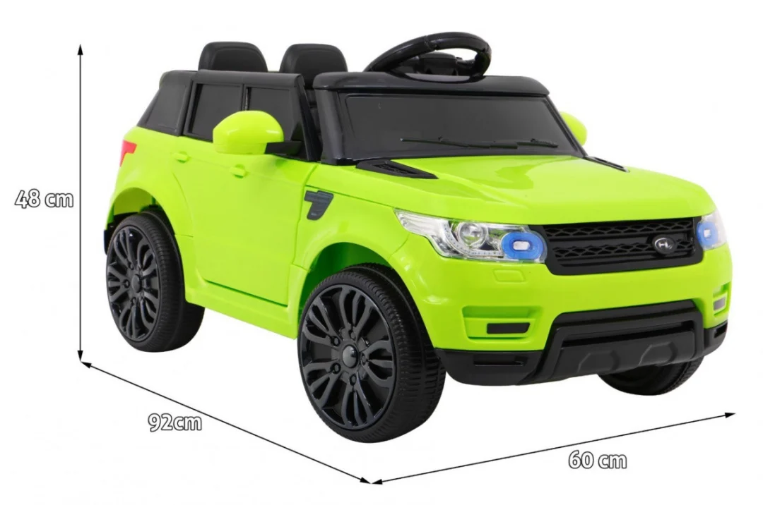 Start Run automobil na baterije, zeleni SUV + daljinski upravljač, zelena_2