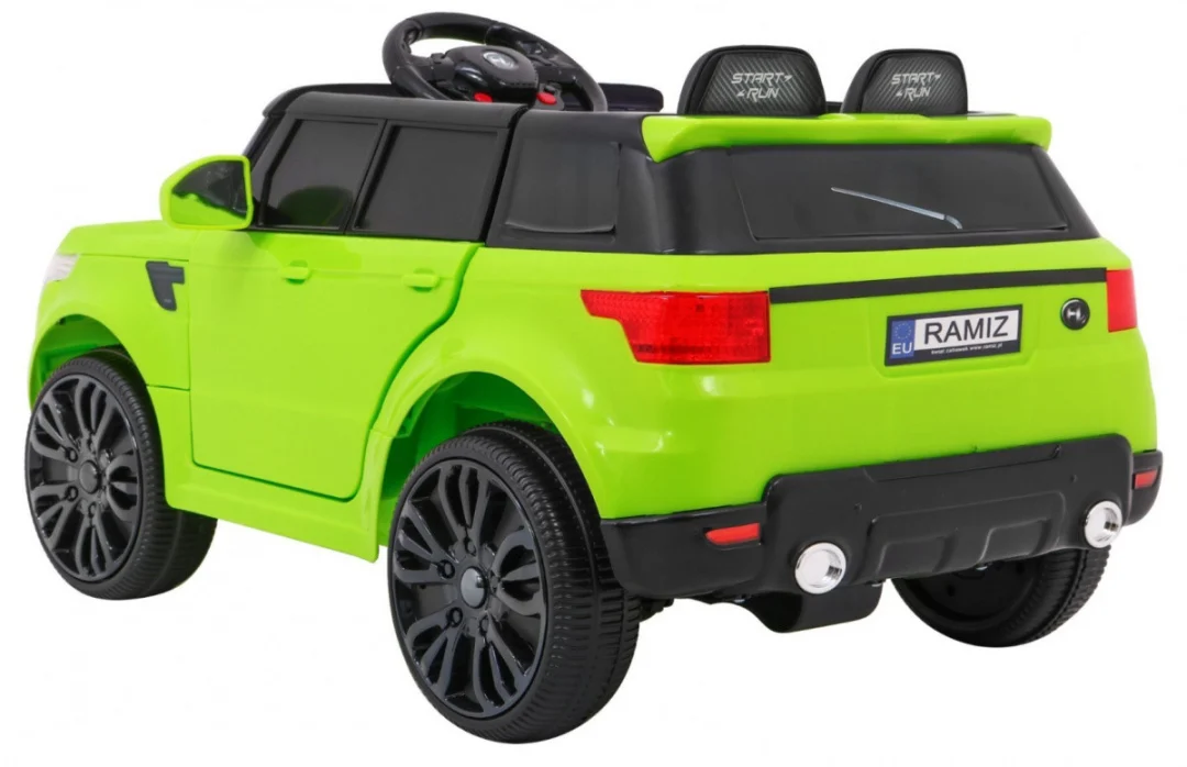 Start Run automobil na baterije, zeleni SUV + daljinski upravljač, zelena_5
