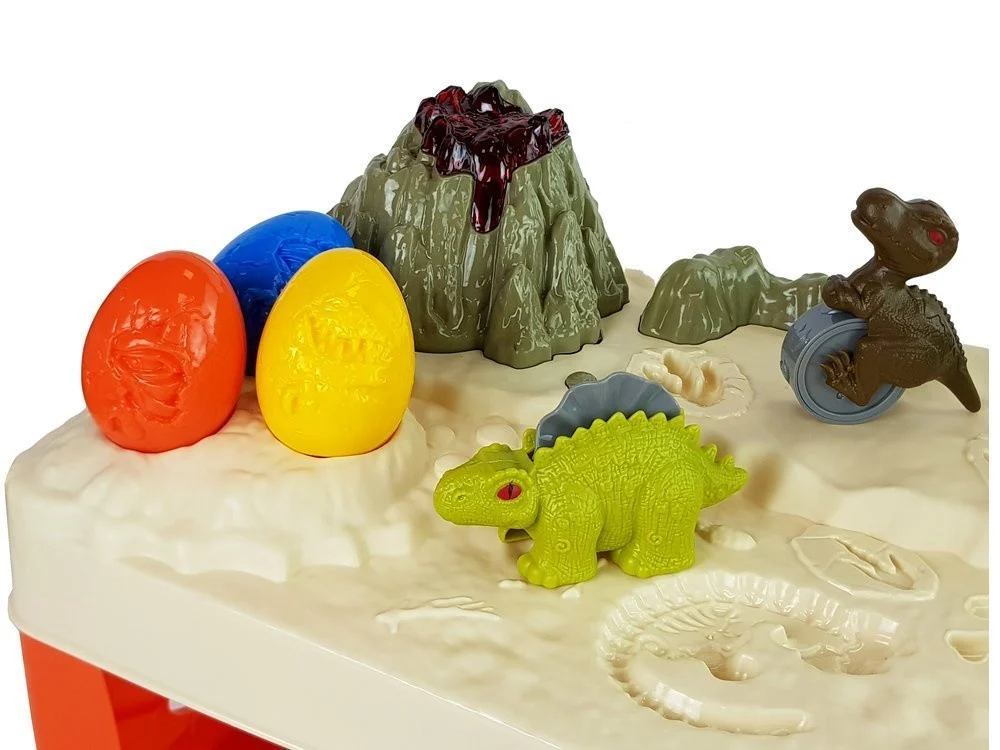 Stol za play dough s vulkanom i jajima dinosaura_3