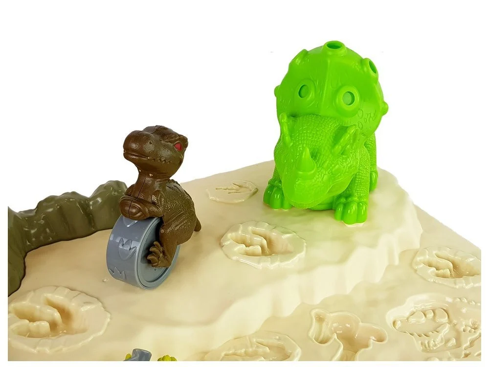 Stol za play dough s vulkanom i jajima dinosaura_4