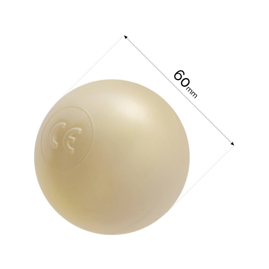 Suhe kugle za bazen, 6 cm, set od 200: zlatne_5