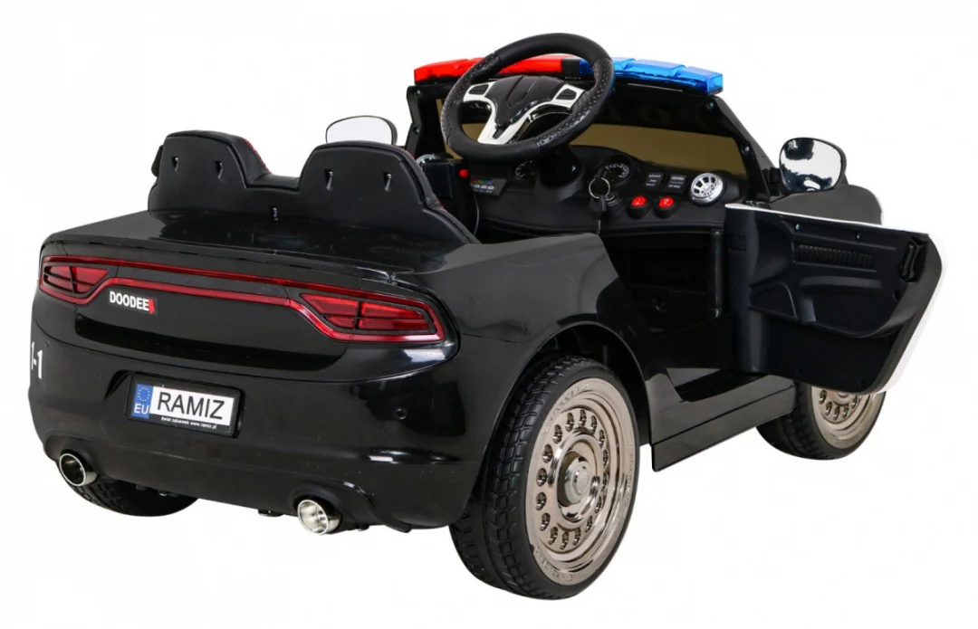 Super-policijsko vozilo, policijski automobil, crna_10