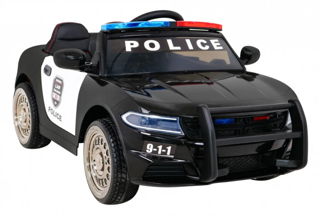 Super-policijsko vozilo, policijski automobil, crna_11