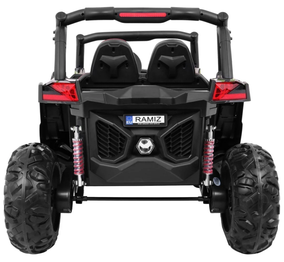 SuperStar Buggy za djecu Moro + MP4 + 4x4 pogon + Daljinski upravljač + Nosač za prtljagu, crna_6