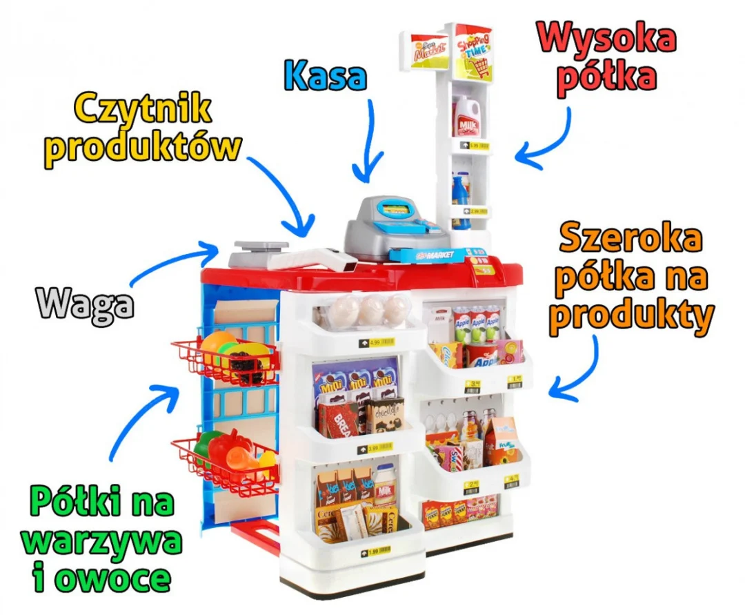 Supermarket Play crveni 24 dijela 3+_2