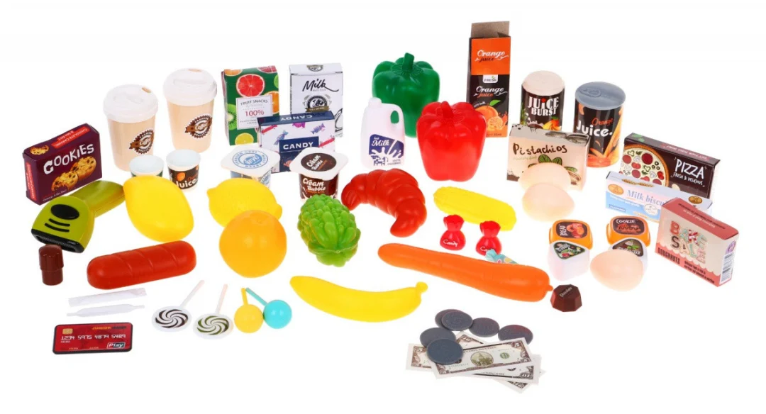 Supermarket set 65 dijelova s kolicima 3+_14
