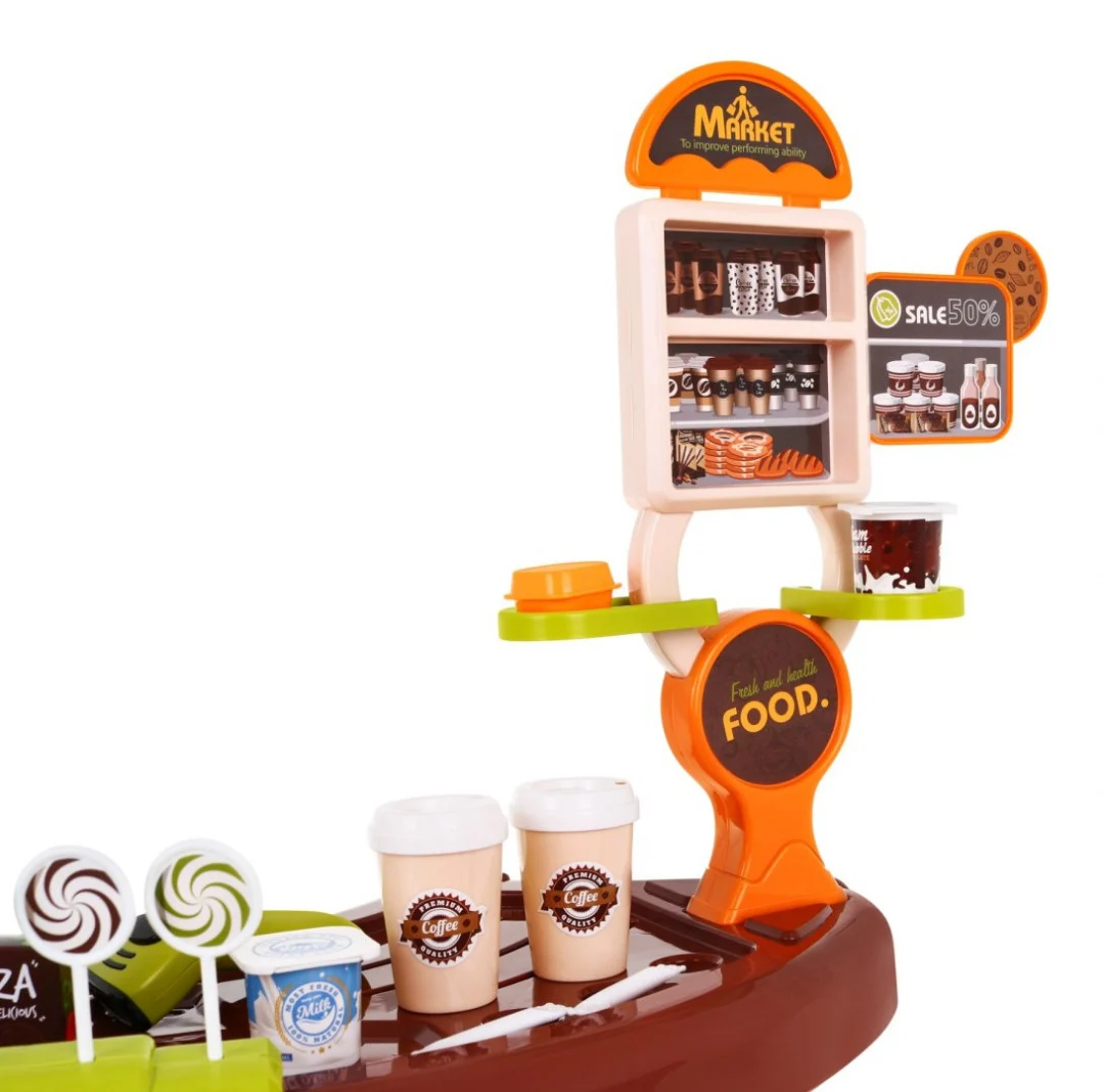 Supermarket set 65 dijelova s kolicima 3+_7