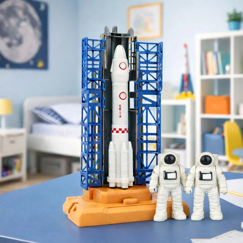 Svemirski set raketa lansirni toranj i šatl_4