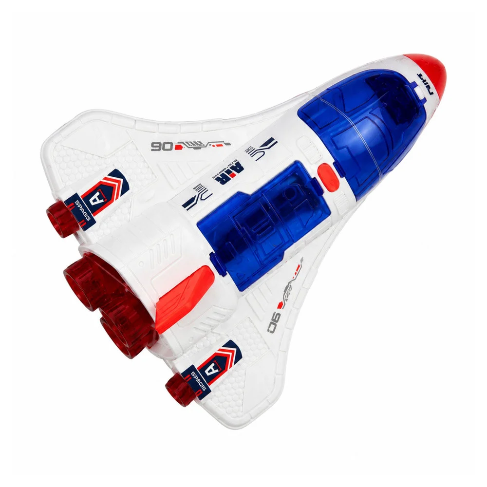 Svemirski set s NLO-om, šatlom, satelitom i 2 astronauta_2