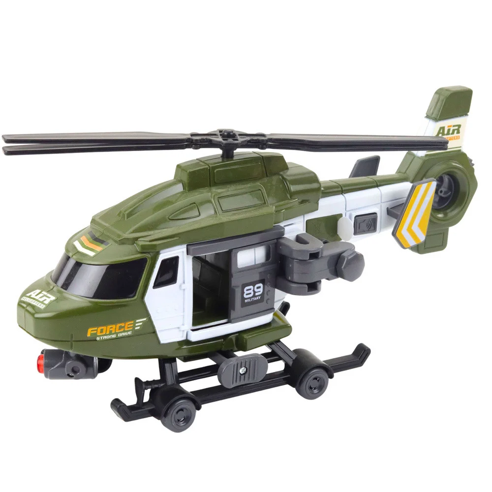 Svjetla i zvukovi nosila za kuke vojnog helikoptera, kaki 1:16_2