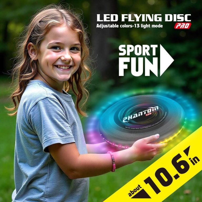 Svjetleći Frisbee S Usb Punjenjem – 13 Načina Osvjetljenja 1