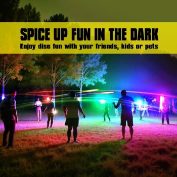 Svjetleći Frisbee S Usb Punjenjem – 13 Načina Osvjetljenja 3